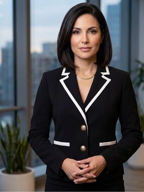 XXI Black Blazer with White  Accents